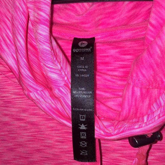 Hot Pink Jogging Hoodie - Picture 3 of 3